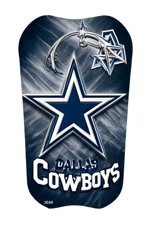 dallas cowboys star logo 3D tattoo tattoo design idea
