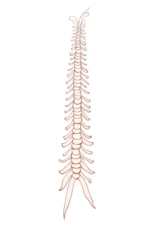 create a dainty tattoo for my spine that represents a healing journey and learning to love yourself   tattoo design idea