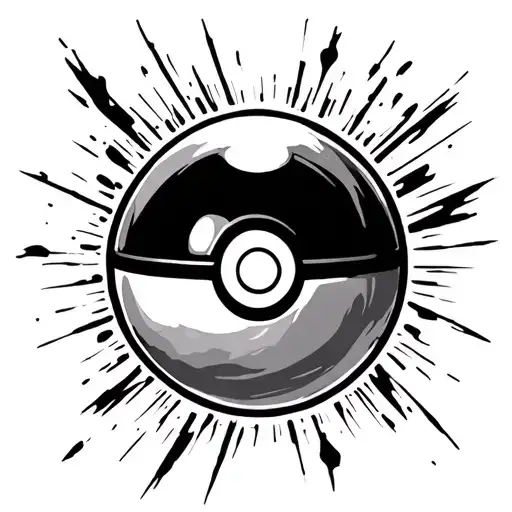 Pokeball tattoo design idea