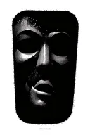 Comedy and tragedy masks tattoo design idea