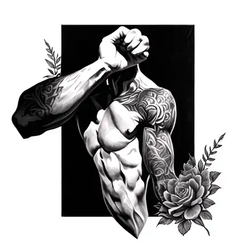 Inner Bicep tattoo design idea