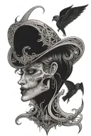 Gothic 90s  tattoo design idea