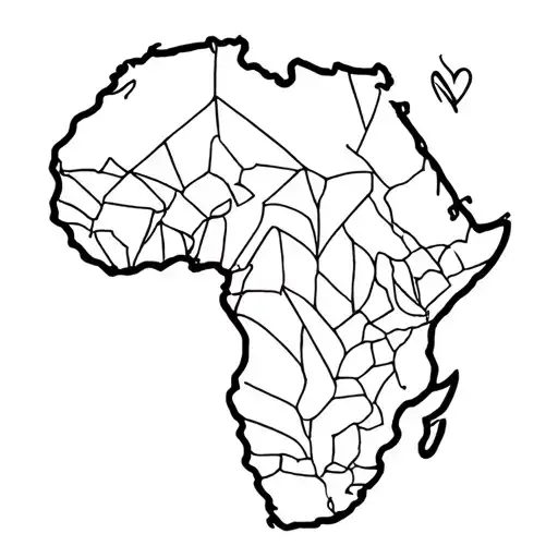 africa, God, navy, family, love, doctor tattoo design idea