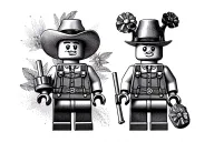 Lego lederhosen tattoo design idea