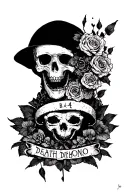 death b4 dishonor words tattoo design idea