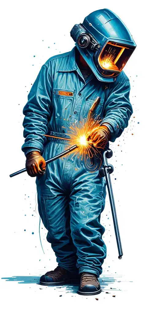 welding fabrication  tattoo design idea