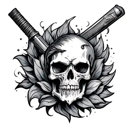 Mace tattoo design idea