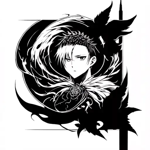 Minato Namikaze tattoo design idea