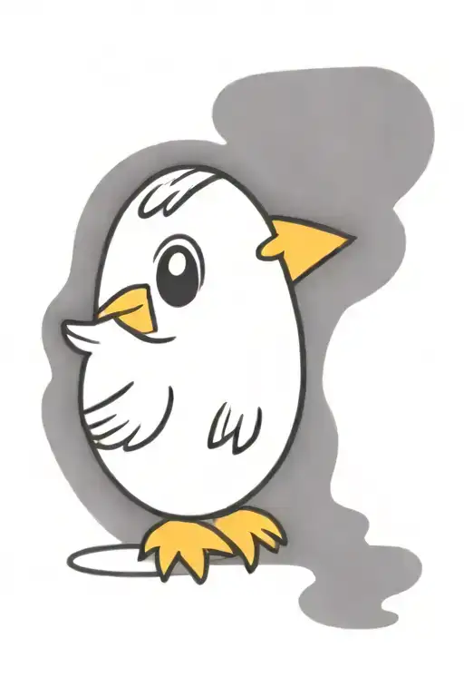 baby chick wrapped wearing cowboy hat tattoo design idea