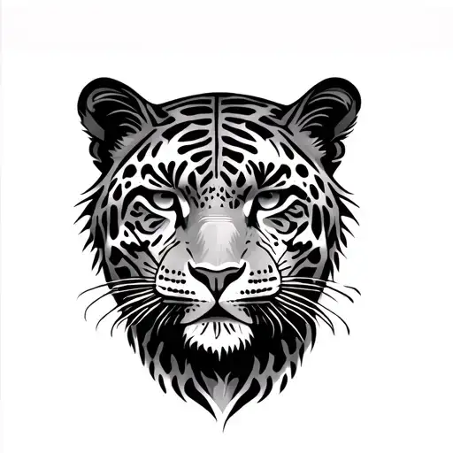 Mayan Jaguar tattoo design idea
