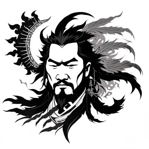 Sun Tzu tattoo design idea