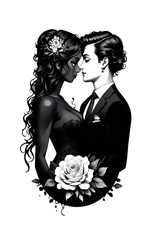 BPD and ADHD marriage inspired tattoo design tattoo design idea