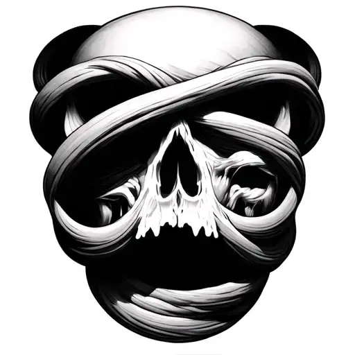 Rubber Hose tattoo design idea