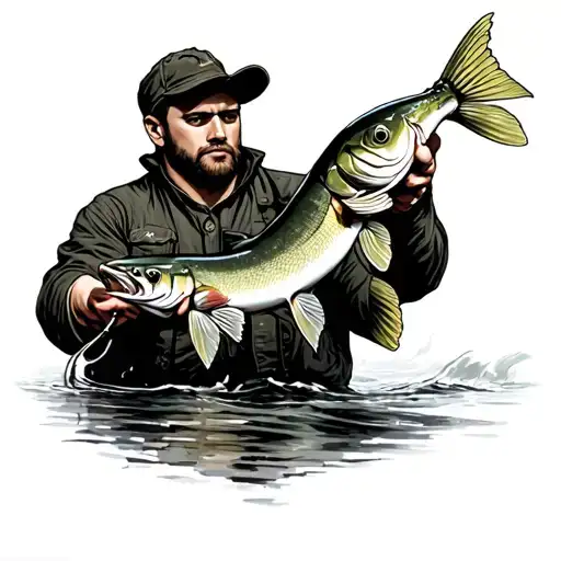 gone fishing Cody James 04-10-96 tattoo design idea