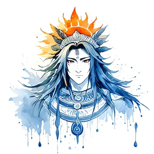 Shaman king Amidamaru tattoo design idea