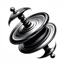 Spinning Top tattoo design idea