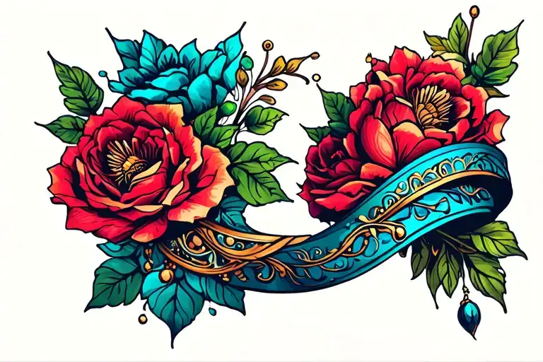 bracelet tattoo design idea