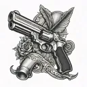 2nd amendment tattoo design idea