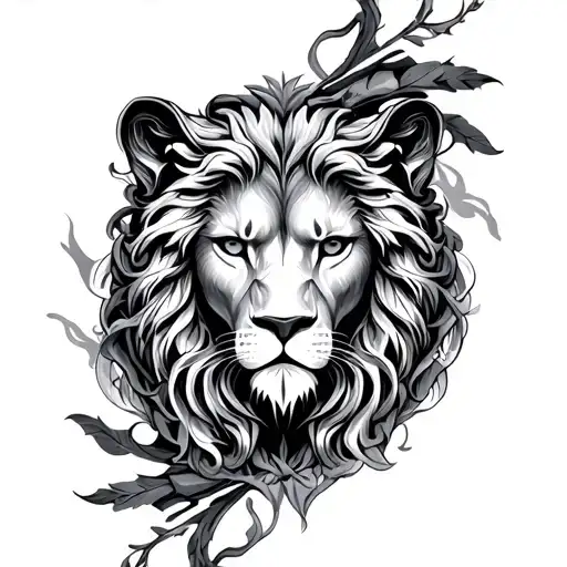 leo gemini neo gothic tattoo sleeve tattoo design idea