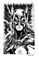 DC and Marvel Comics supporting character tattoo design idea