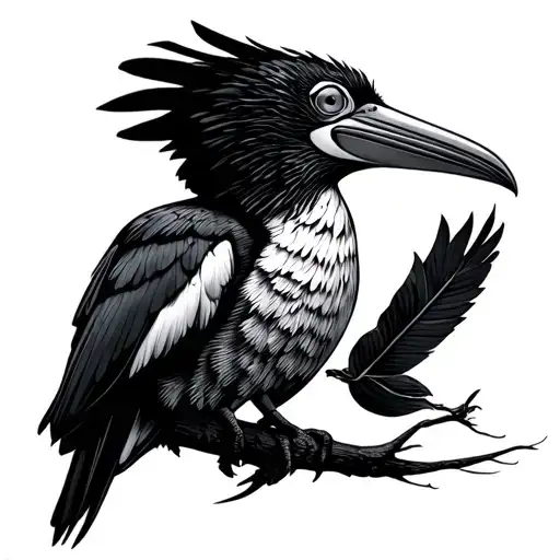 Frigate Bird tattoo design idea