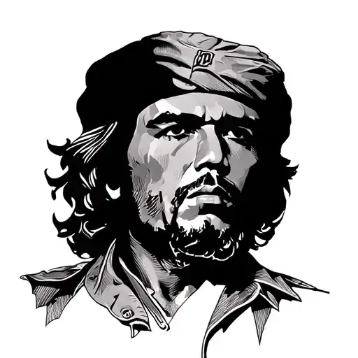 Che guevara tattoo design idea