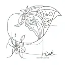 hide date 5 august tattoo design idea