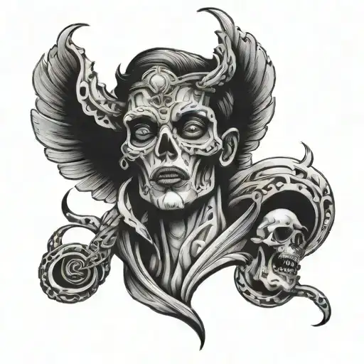 keep quiet tattoo design idea