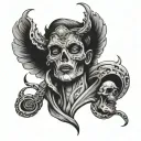 keep quiet tattoo design idea