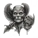 keep quiet tattoo design idea