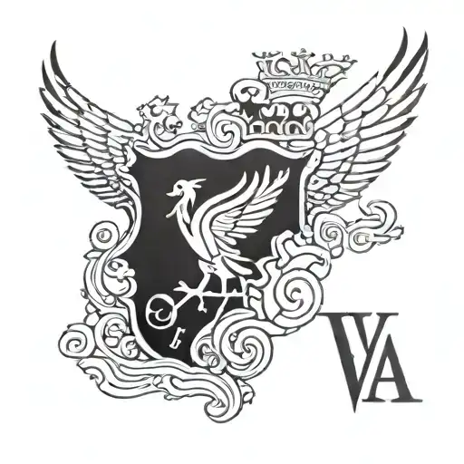 liverpool tattoo with ynwa tattoo design idea