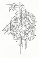 blackwork abstract tattoo tattoo design idea