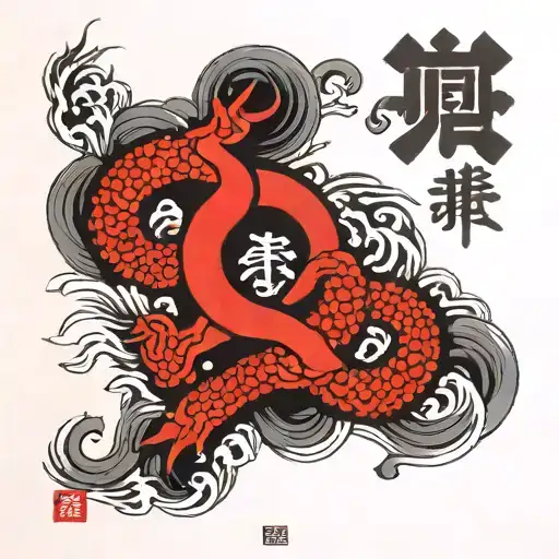 Rebellion symbol tattoo design idea