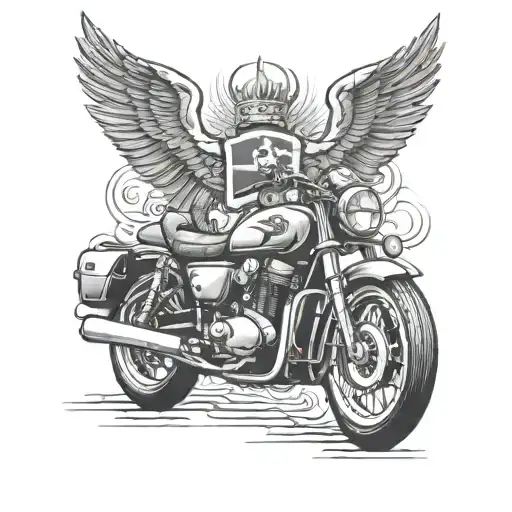 New Zealand, Australia, Norway, motorcycle, military, racer tattoo design idea