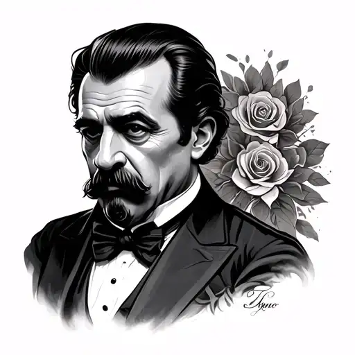 Godfather tattoo design idea