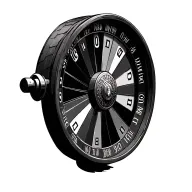 Russian roulette wheel tattoo design idea