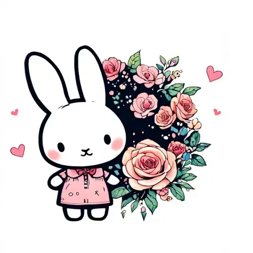 miffy tattoo design idea