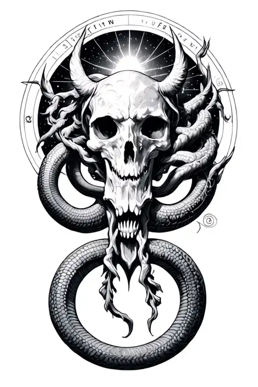 Ophiuchus tattoo design idea