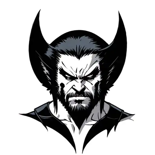 wolverine tramp stamp tattoo design idea
