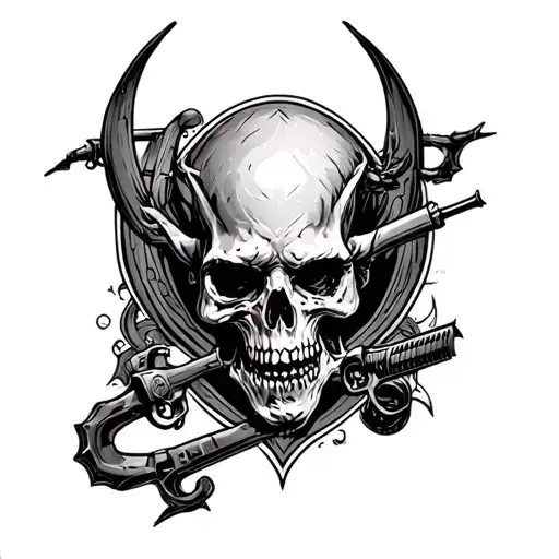 DESTROYER 666 tattoo design idea