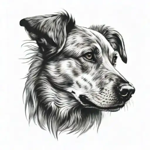 dog memorial tattoo duchess and gunner tattoo design idea