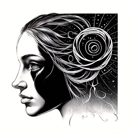 minimalist tattoo for virgo cancer and gemini sign tattoo design idea