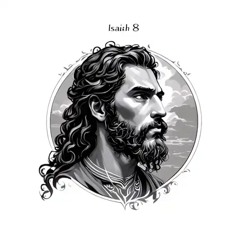 Isaiah 6 8 tattoo design idea
