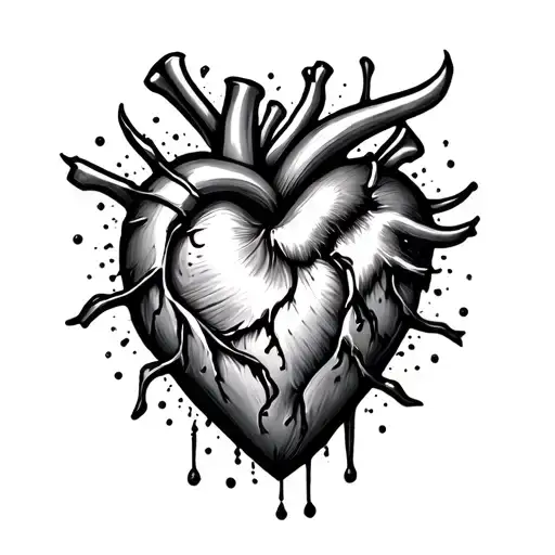 cold heart tattoo design tattoo design idea