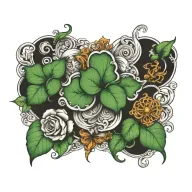 irish tattoo design idea