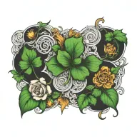 irish tattoo design idea