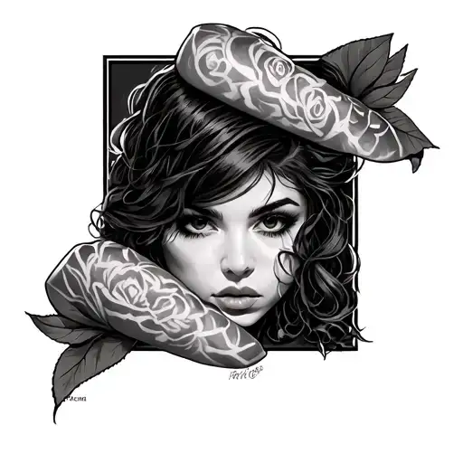 Pranav's Slut tattoo design idea