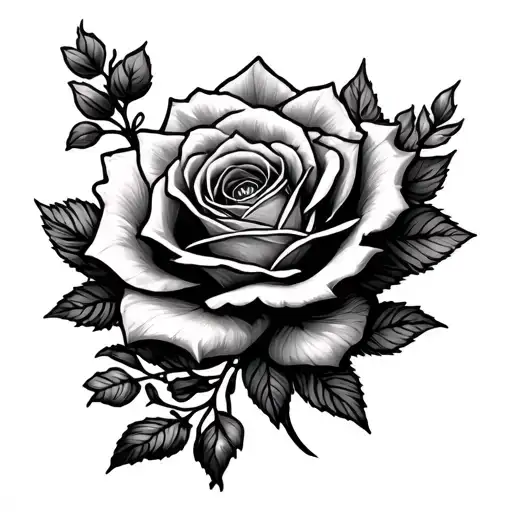 1of1 tattoo design idea