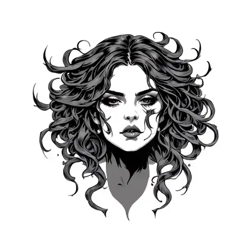 Lilith tattoo design idea