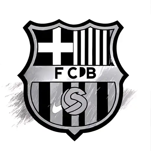 "Leon" Nike FC Barcelona Logo tattoo design idea